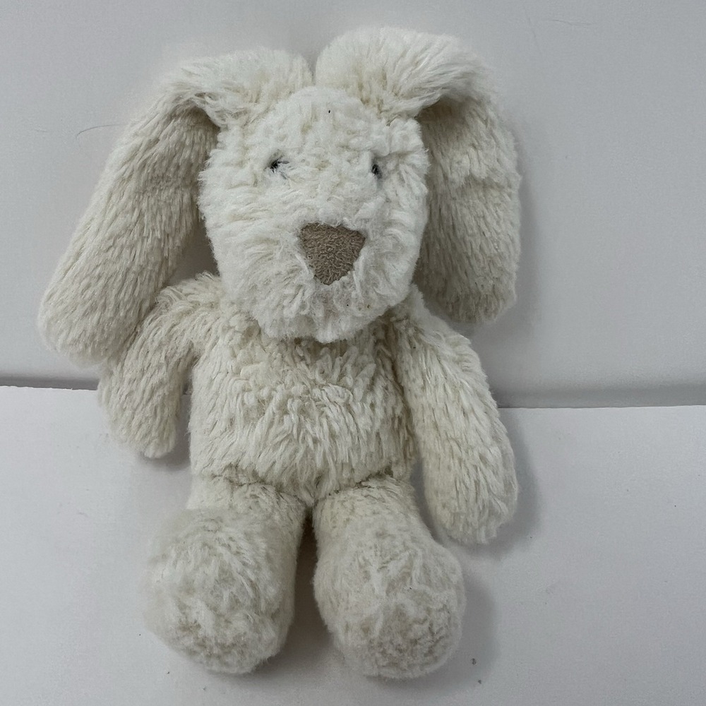 Jellycat‎ White Bunny Plush GAP25 Beanbag 5 Inch Mini Soft Stuffed Animal Toy